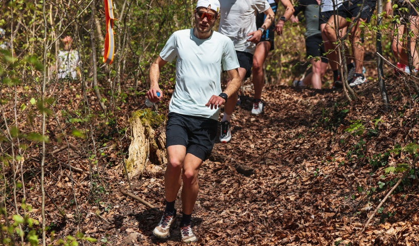 Trail running in trail shoes