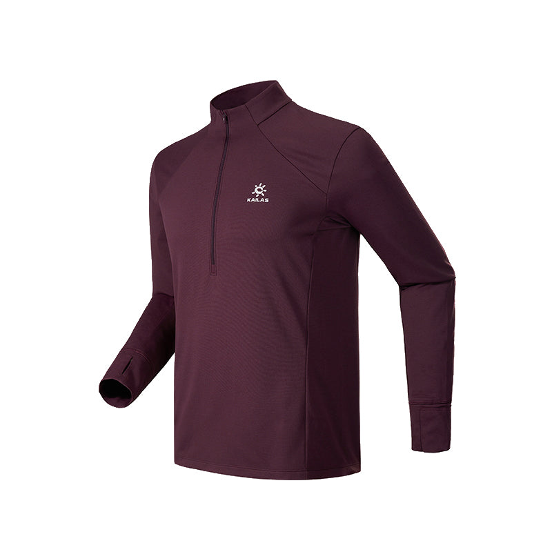 KAILAS FUGA Long-sleeve Functional T-shirt Men's-Color-Red