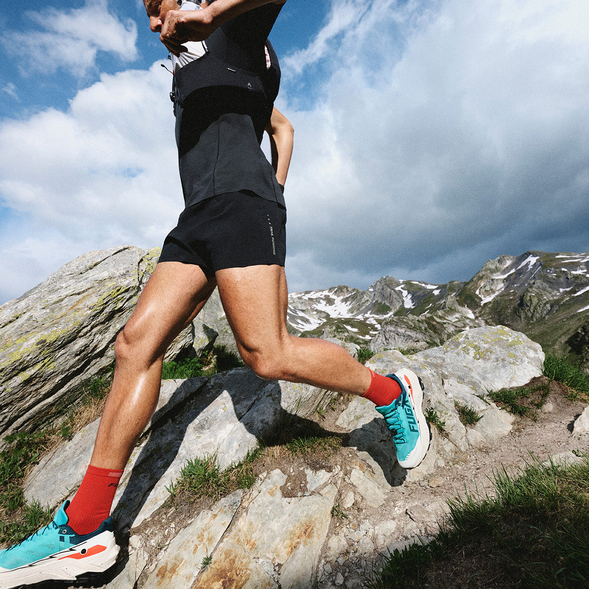 New Kailas FUGA EX 3 Trail Running Shoes Men's-Color-Icy Blue