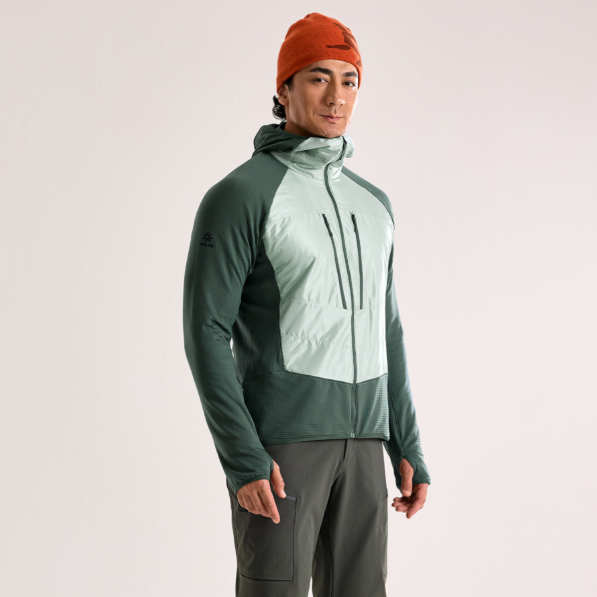 Kailas AR Sports Warm Fleece Jacket Men's-Color-Green