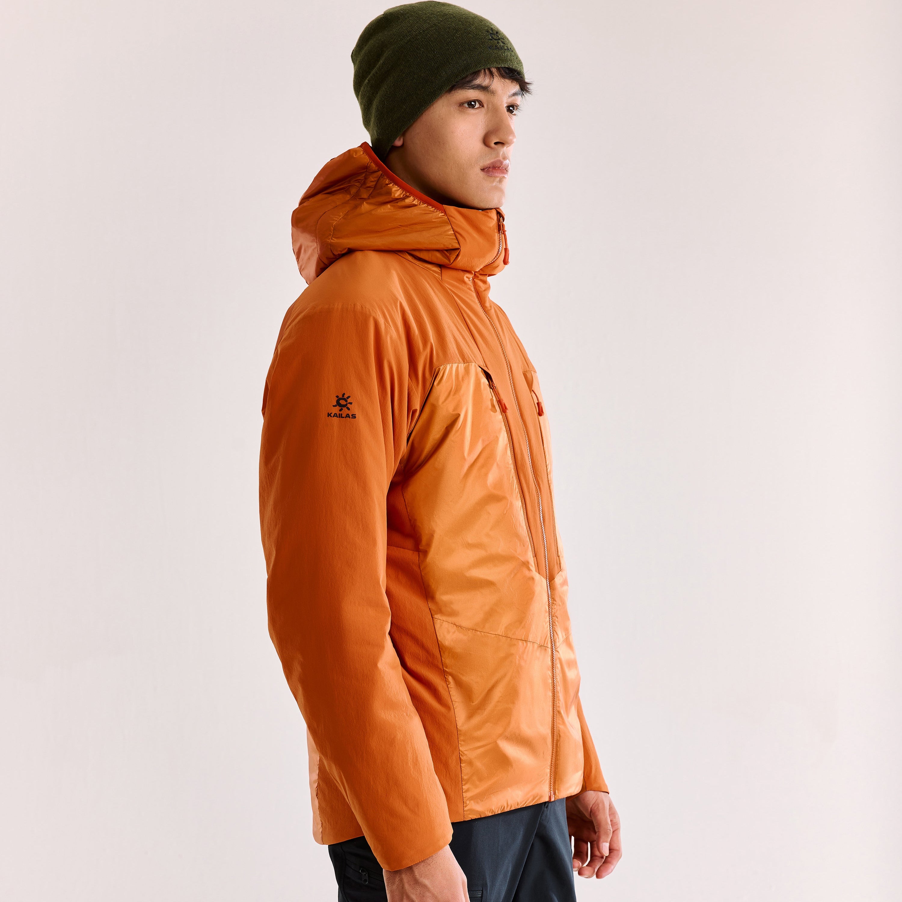 Kailas AT 80-PRO Insulated Softshell Jacket Men's-Color-Orange