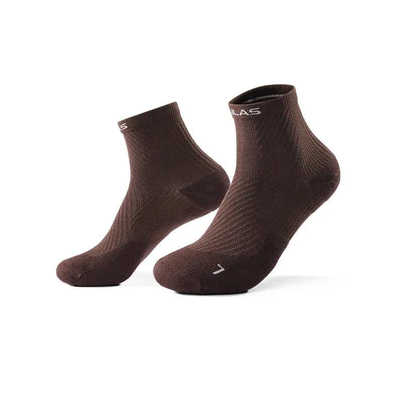 Kailas FUGA Low-Cut Trekking Socks (2-Pack) Unisex-Color-Light Mist White/Cypress