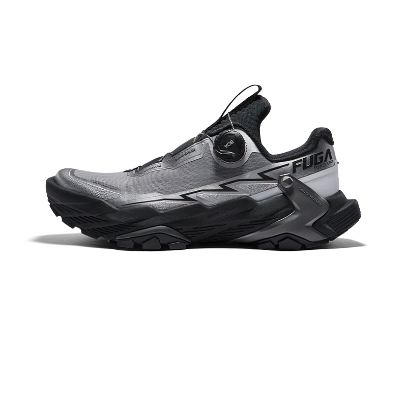 New Kailas FUGA BLACK SOLITUDE DU 2 BOA® Trail Running Shoes Men's-Color-Original