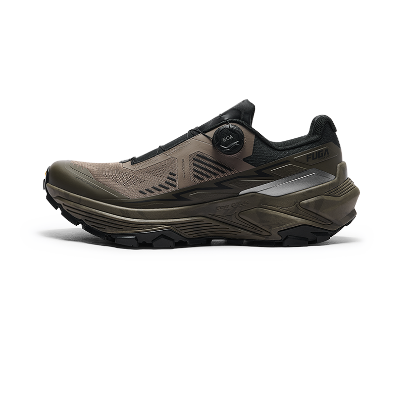 Kailas FUGA EX 3 BOA® Trail Running Shoes Men's-Color-Sandalwood Brown