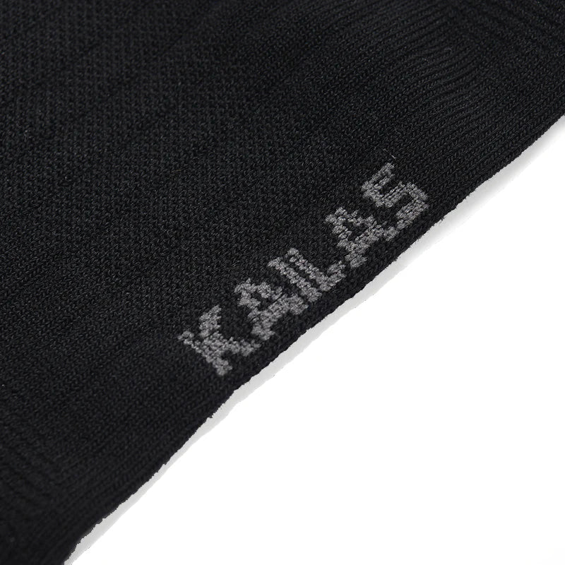 Kailas FUGA Low-Cut 5-Finger Trail Running Socks Unisex-Color-Black