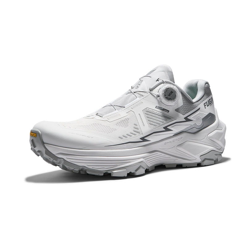 Kailas FUGA EX 3 BOA® Trail Running Shoes Men's-Color-SolidWhite