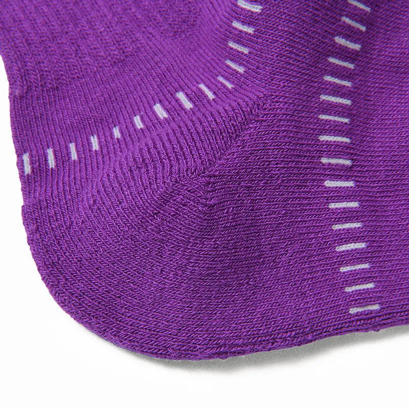Kailas Mid-Cut Hiking Socks Unisex-Color-Light Purple/Light Frost Gray