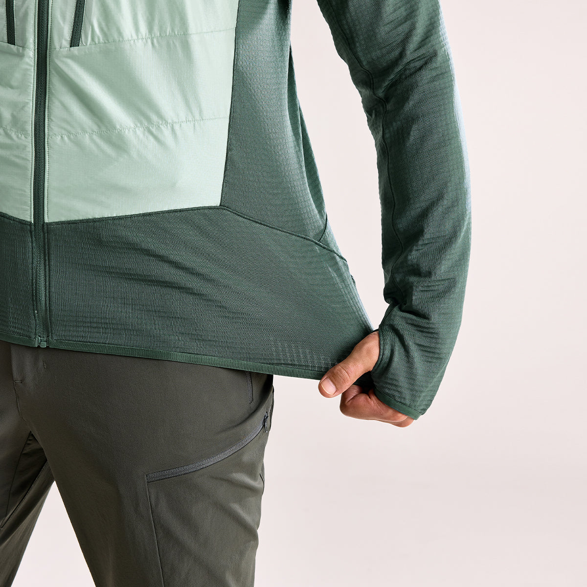 Kailas AR Sports Warm Fleece Jacket Men's-Color-Green