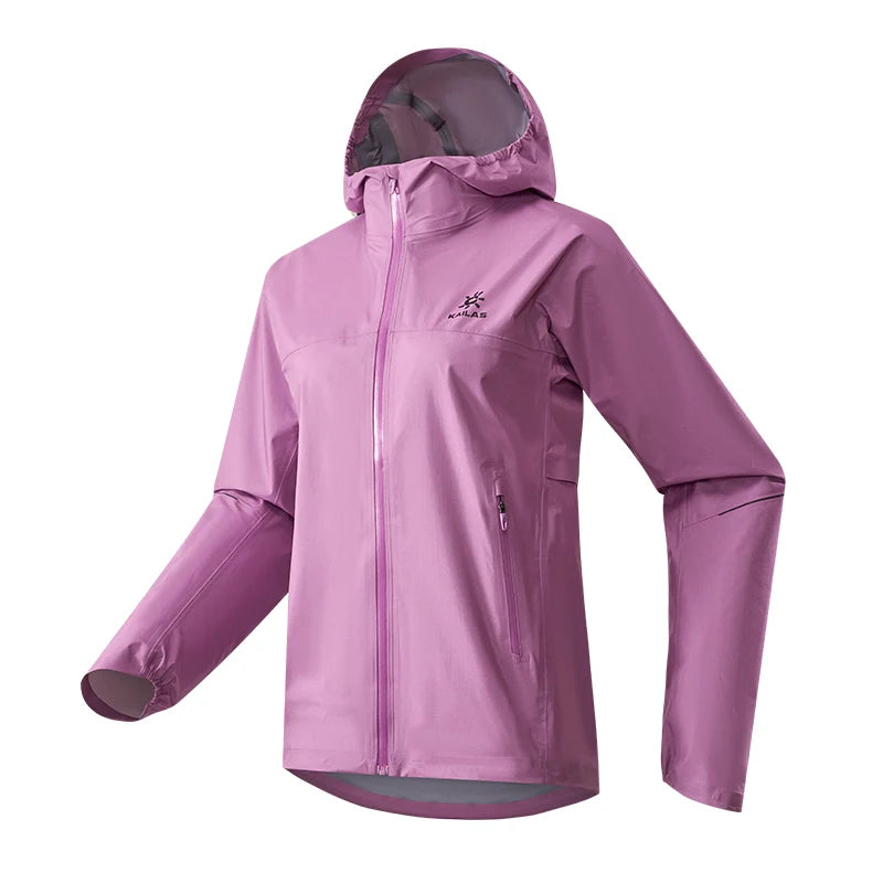 Kailas AERO 1800 Trail Running Waterproof Jacket Women's-Color-Pink