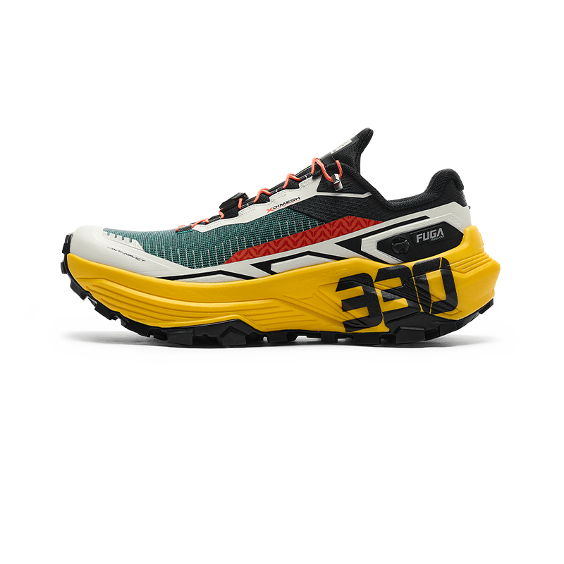 New Kailas FUGA EX 330 Trail Running Shoes Men's-Color-Aosta Glory