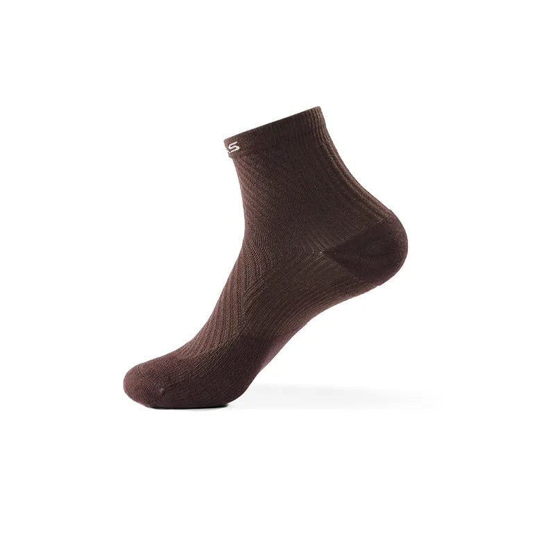 Kailas FUGA Low-Cut Trekking Socks (2-Pack) Unisex-Color-Light Mist White/Cypress