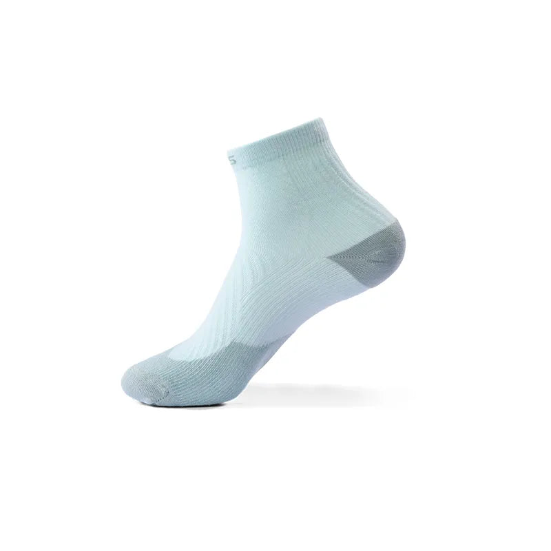 Kailas FUGA Low-Cut Trekking Socks (2-Pack) Unisex-Color-Azure/Dark Azure