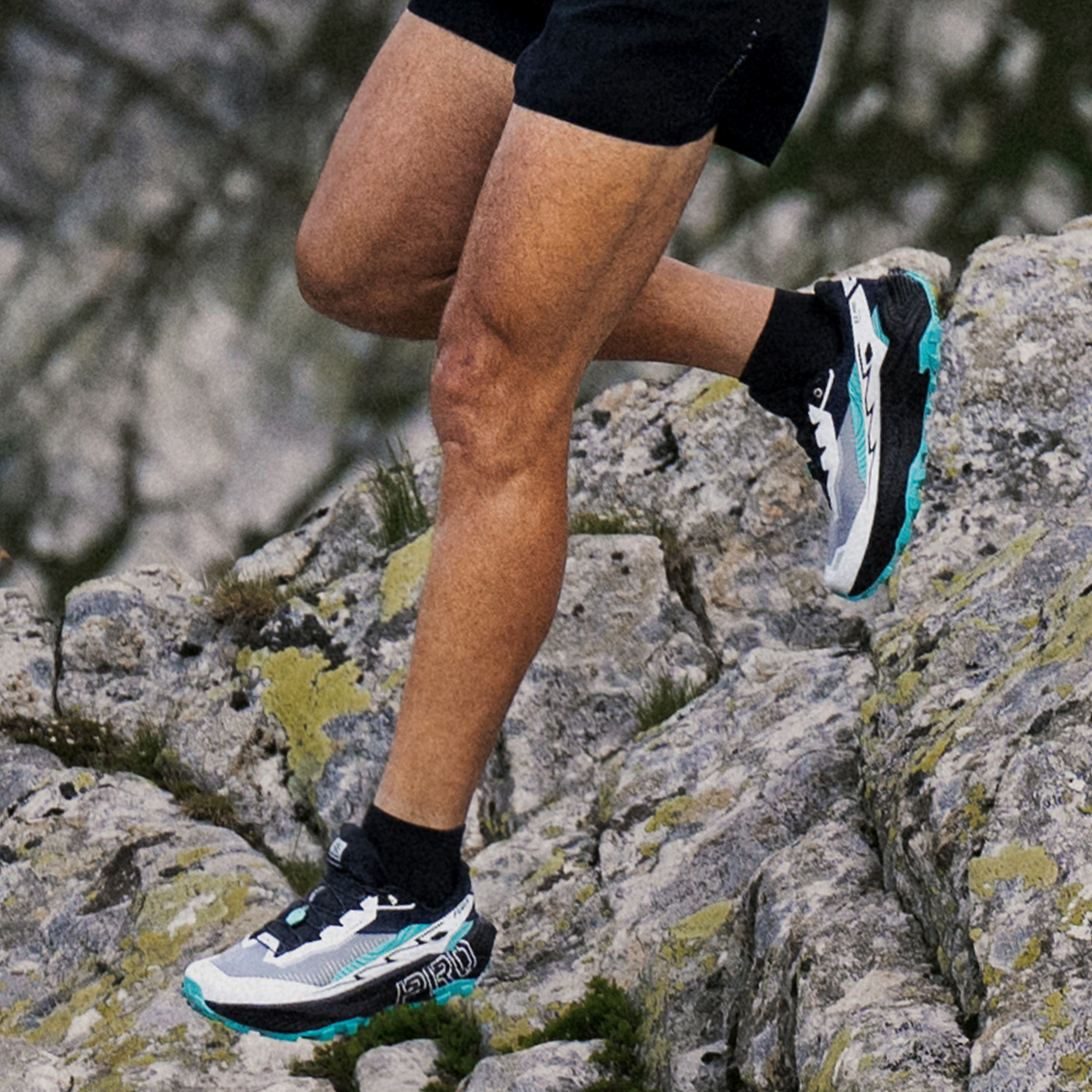 Kailas FUGA EX PRO Mountain Running Shoes Unisex-Color-Icy Blue