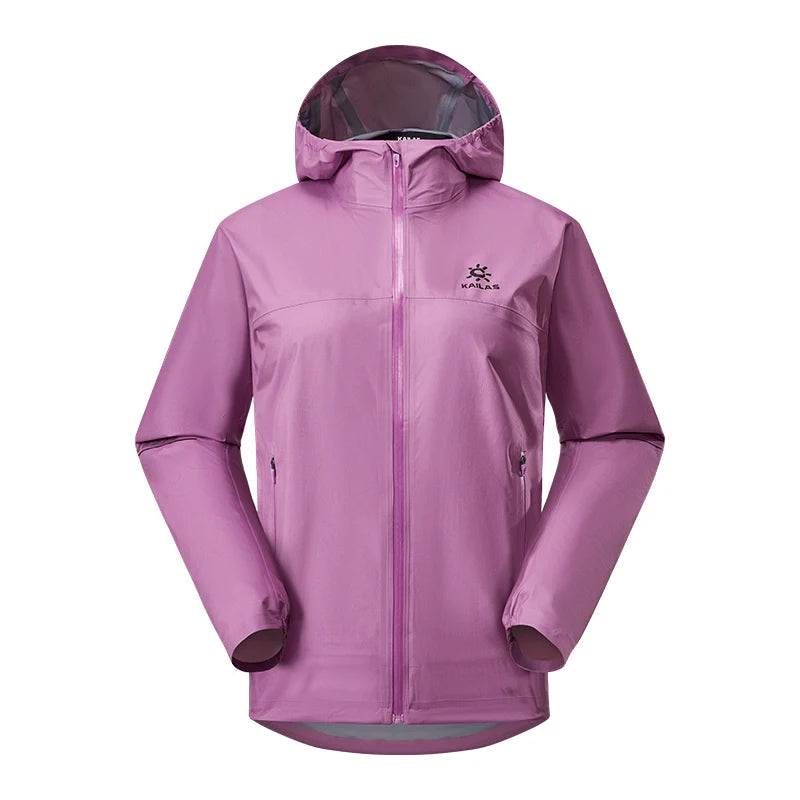 Kailas AERO 1800 Trail Running Waterproof Jacket Women's-Color-Pink