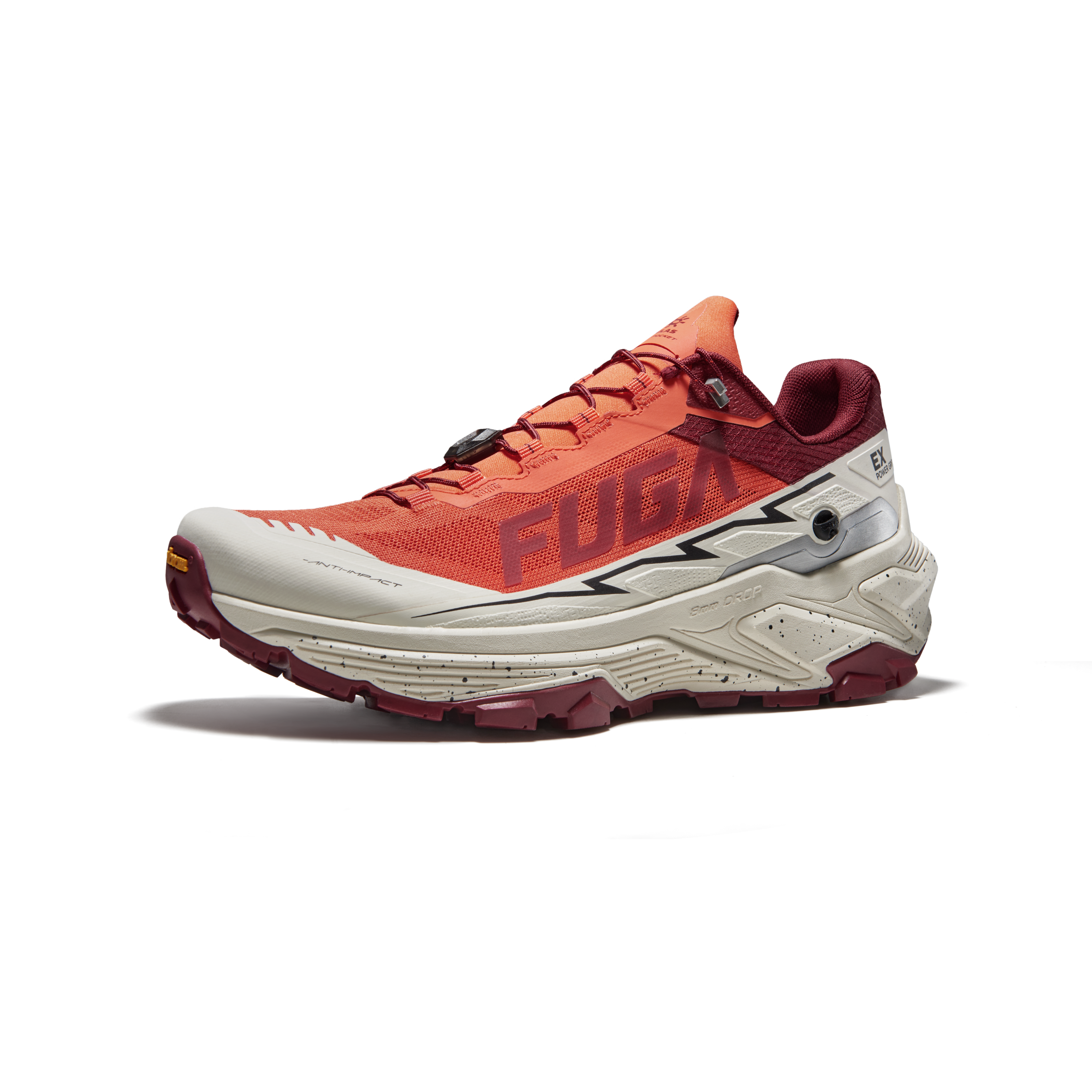 New Kailas FUGA EX 3 Trail Running Shoes Men's-Color-Red