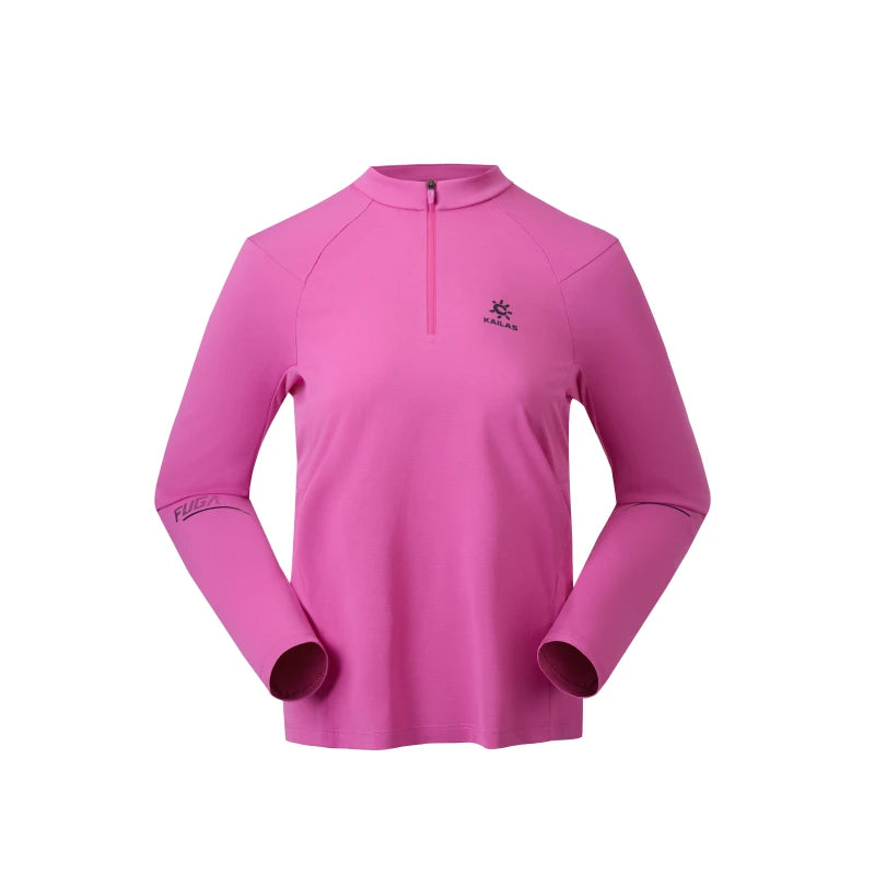 KAILAS FUGA Technical Long Sleeve T-shirt Women’s-Color-Electric Pink