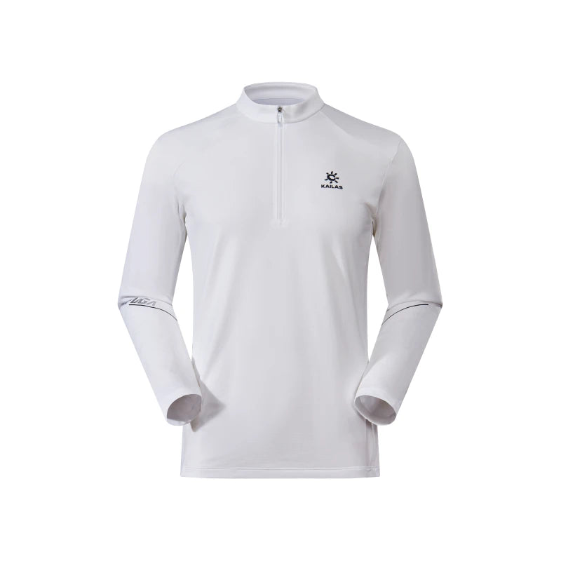 KAILAS FUGA Long-sleeve Functional T-shirt Men's-Color-Bright White