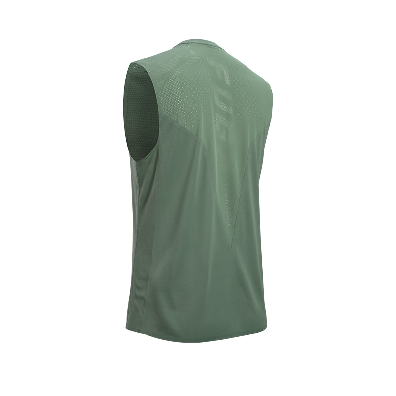 Kailas FUGA Wide Shoulder Running Tank Men's-Color-green