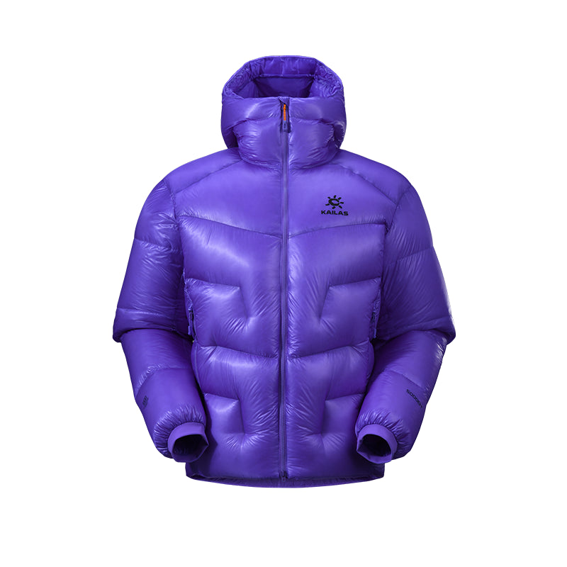 New Kailas 5000GT Alpine 1000FP Hooded Down Jacket Unisex-Color-Lightning Purple