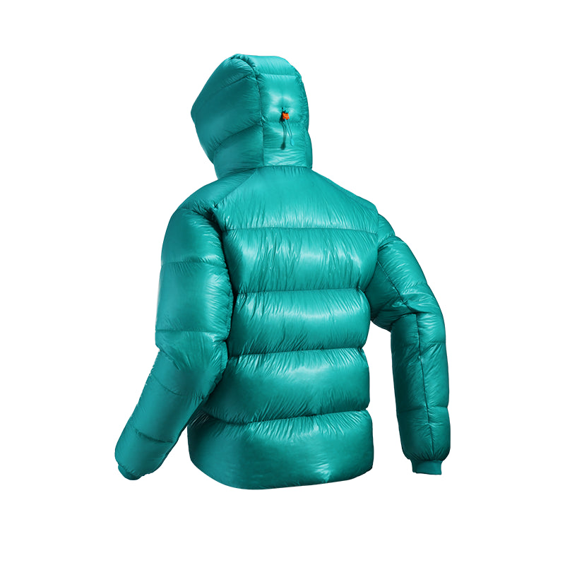 New Kailas 5000GT Alpine 1000FP Hooded Down Jacket Unisex-Color-Ledomanin Blue