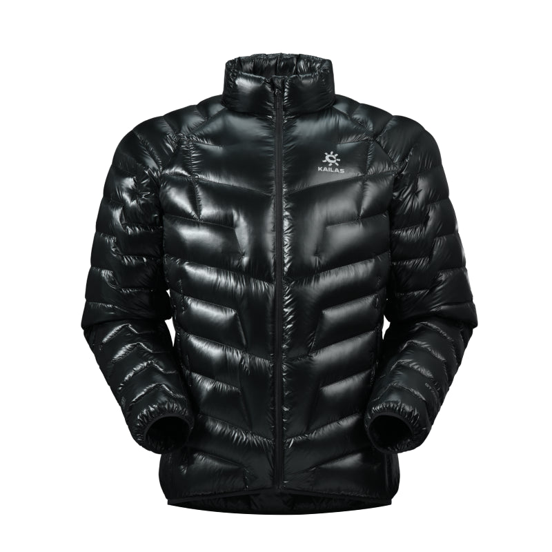 Kailas GT ZERO 900FP Goose Down Stand Collar Jacket Men's-Color-Tricorn Black