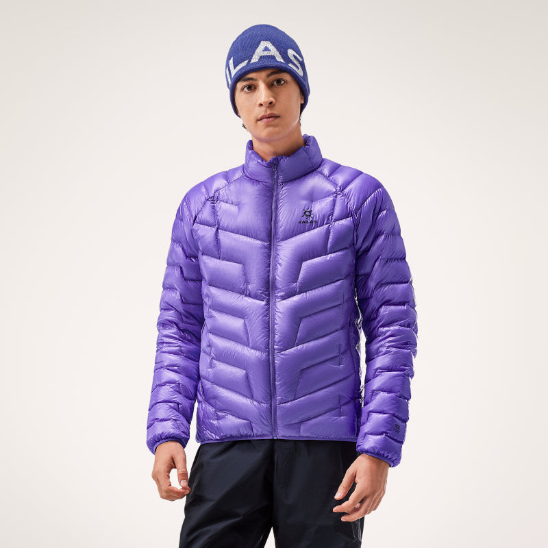Kailas GT ZERO 900FP Goose Down Stand Collar Jacket Men's-Color-Lightning Purple