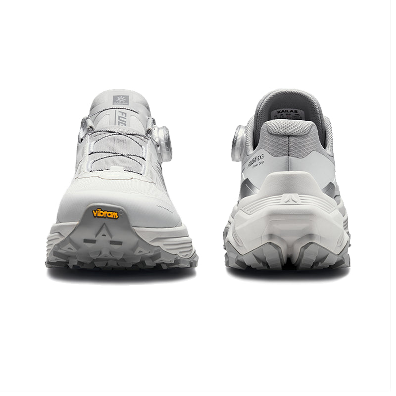 Kailas FUGA EX 3 BOA® Trail Running Shoes Men's-Color-Solid White
