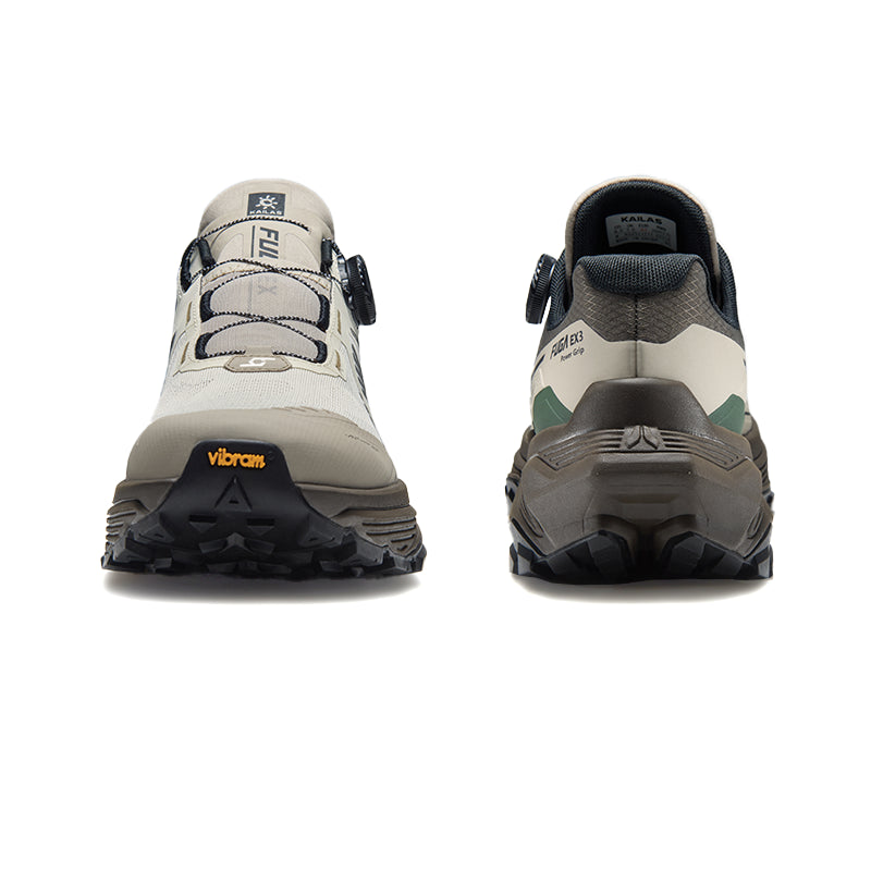 Kailas FUGA EX 3 BOA® Trail Running Shoes Men's-Color-Beige