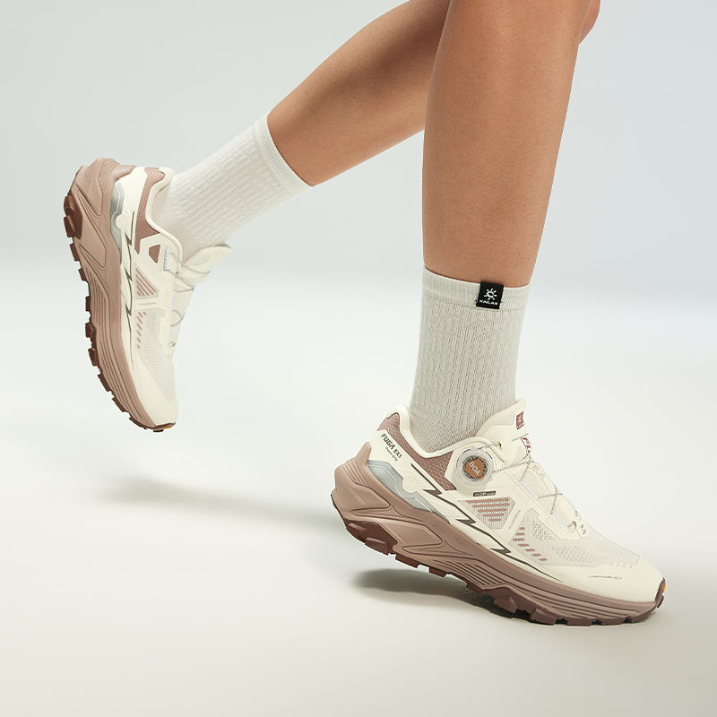 Kailas FUGA EX 3 BOA® Trail Running Shoes Women's-Color-Original Cobweb Gray