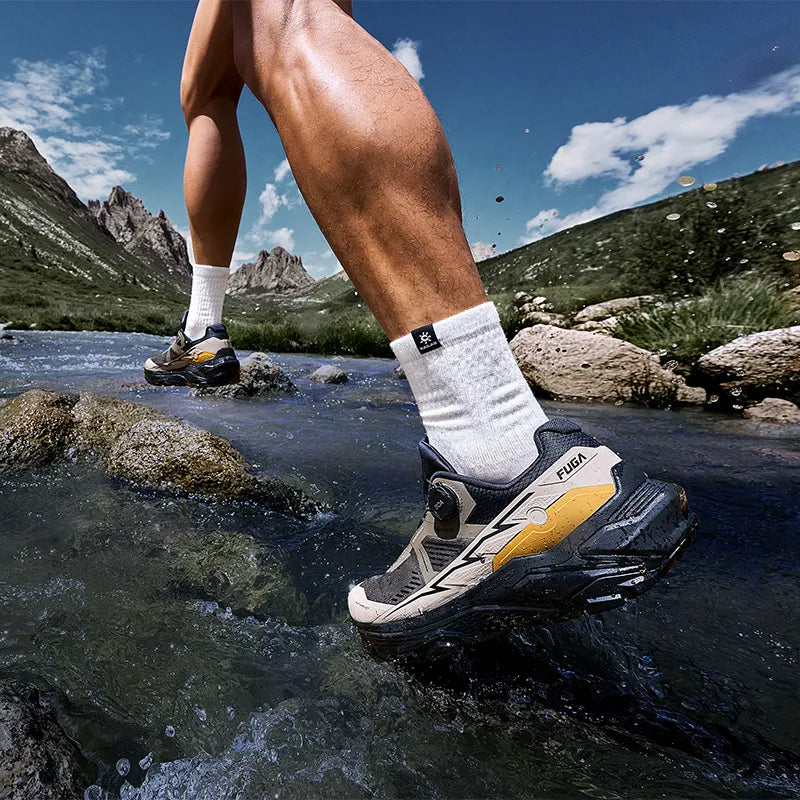 Kailas Fuga EX 3 GTX BOA Waterproof Trail Running Shoes Men's-Color-Missing Grey