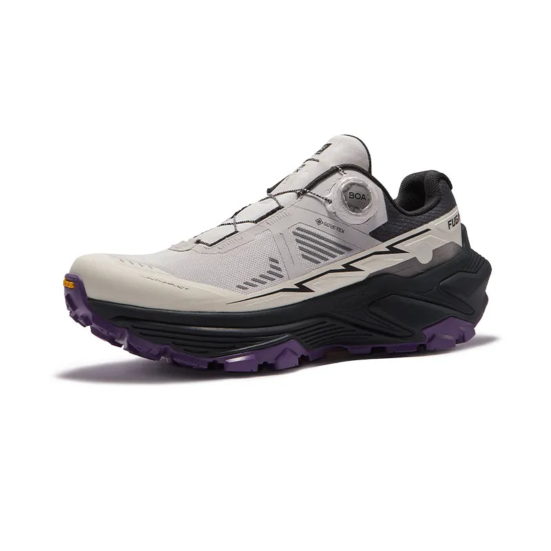Kailas Fuga EX 3 GTX BOA Waterproof Trail Running Shoes Women's-Color-Light Silver Gray
