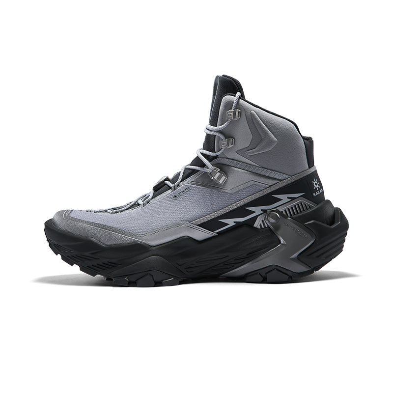 Kailas YAN GTX MID Waterproof Trekking Shoes Men's-Color-Titanium Gray/Black