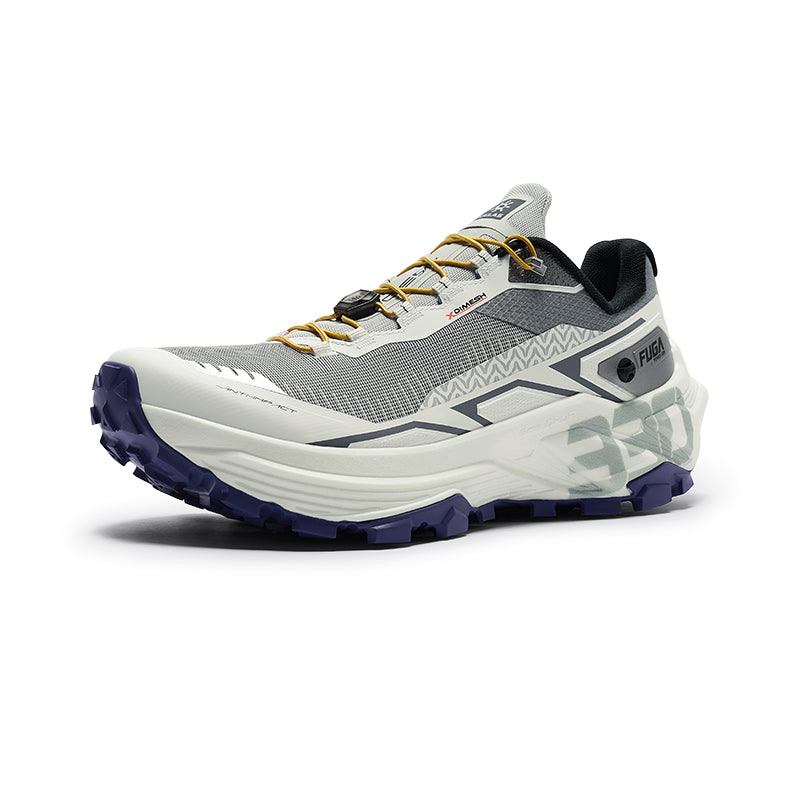 New Kailas FUGA EX 330 Trail Running Shoes Men's-Color-White Cloud