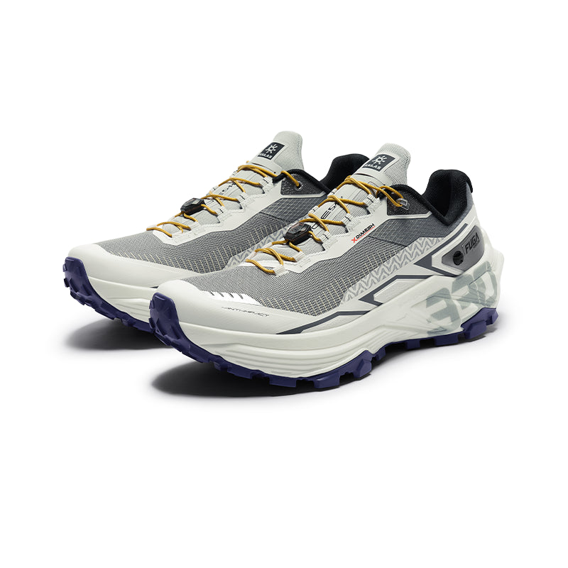 New Kailas FUGA EX 330 Trail Running Shoes Men's-Color-White Cloud