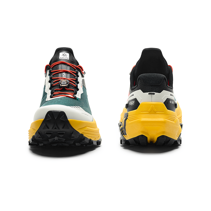 New Kailas FUGA EX 330 Trail Running Shoes Men's-Color-Aosta Glory
