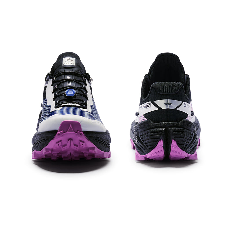 Kailas FUGA EX PRO Trail Running Shoes Unisex-Color-Neon Pink & Blue