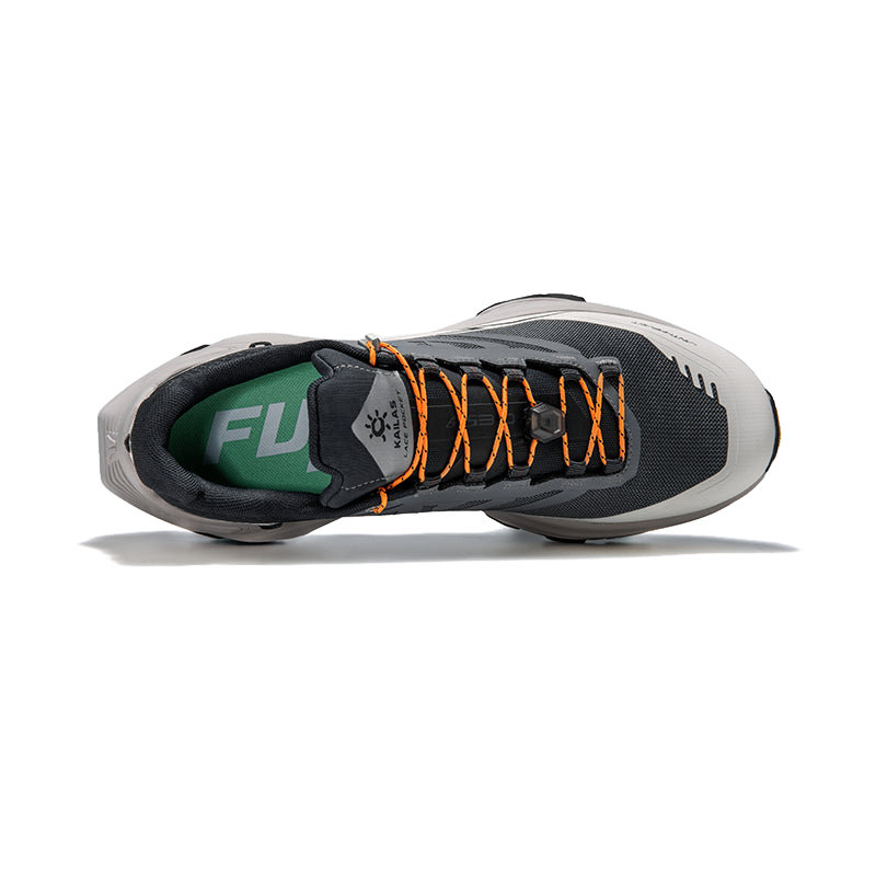 Kailas Fuga EX 3 GTX Waterproof Trail Running Shoes Men's-Color-Ebony Gray/Original/Black