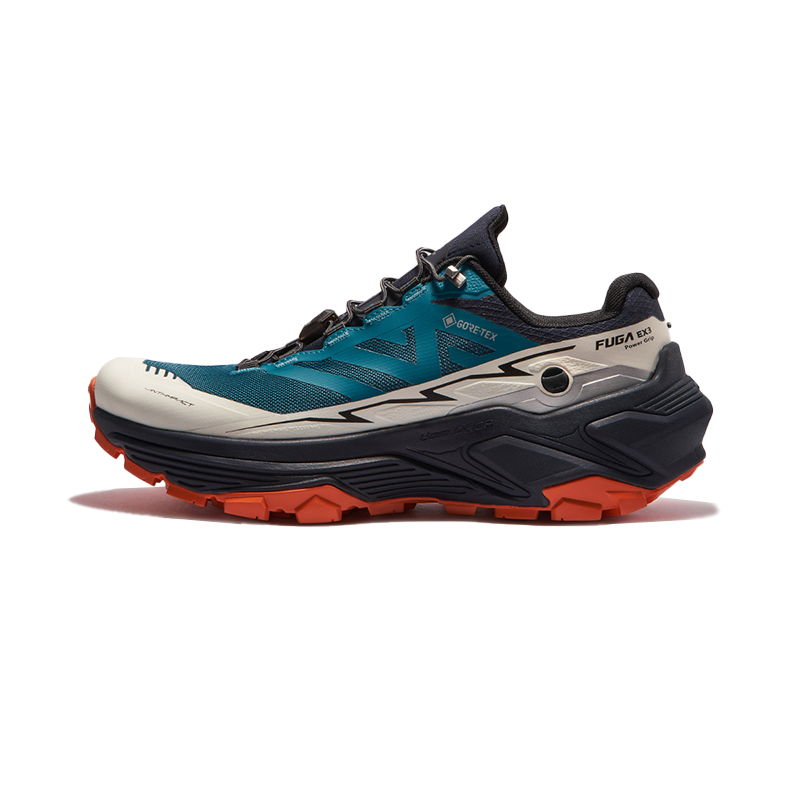 Kailas Fuga EX 3 GTX Waterproof Trail Running Shoes Men's-Color-Cyan