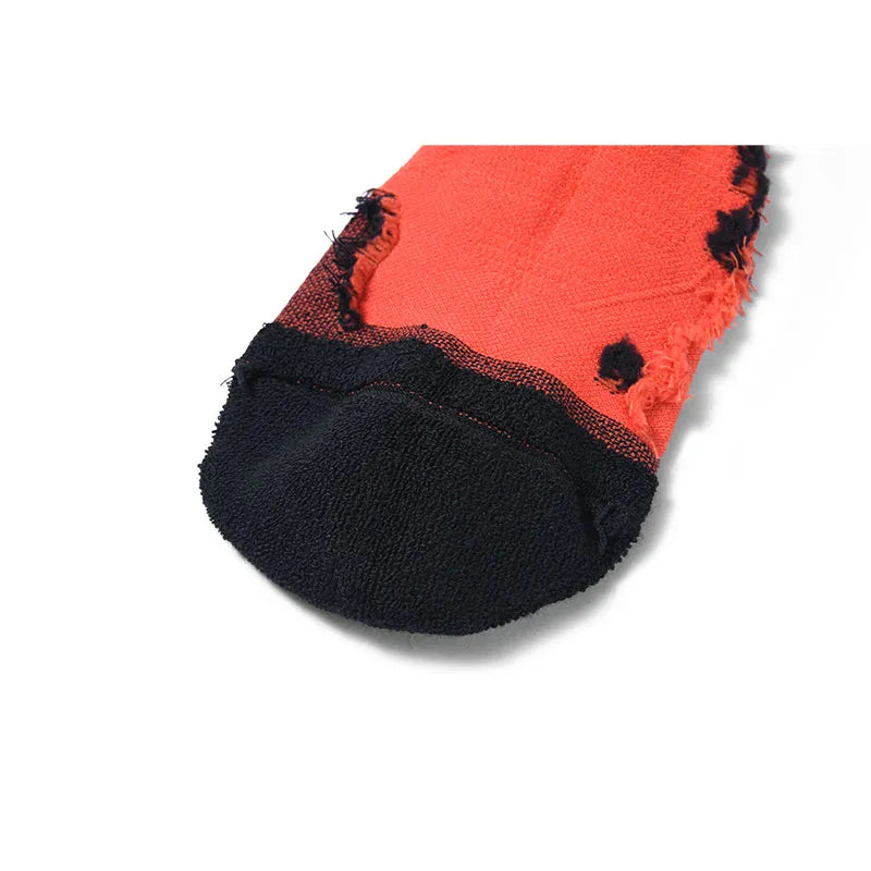 Kailas FUGA Mid-Cut Trail Running Socks Unisex-Color-Orange