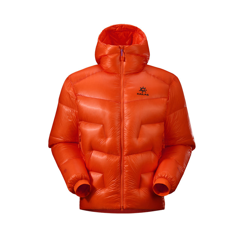 New Kailas 5000GT Alpine 1000FP Hooded Down Jacket Unisex-Color-Tropic Orange