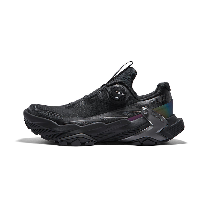 New Kailas FUGA BLACK SOLITUDE DU 2 BOA® Trail Running Shoes Women's-Color-Darkest Hour