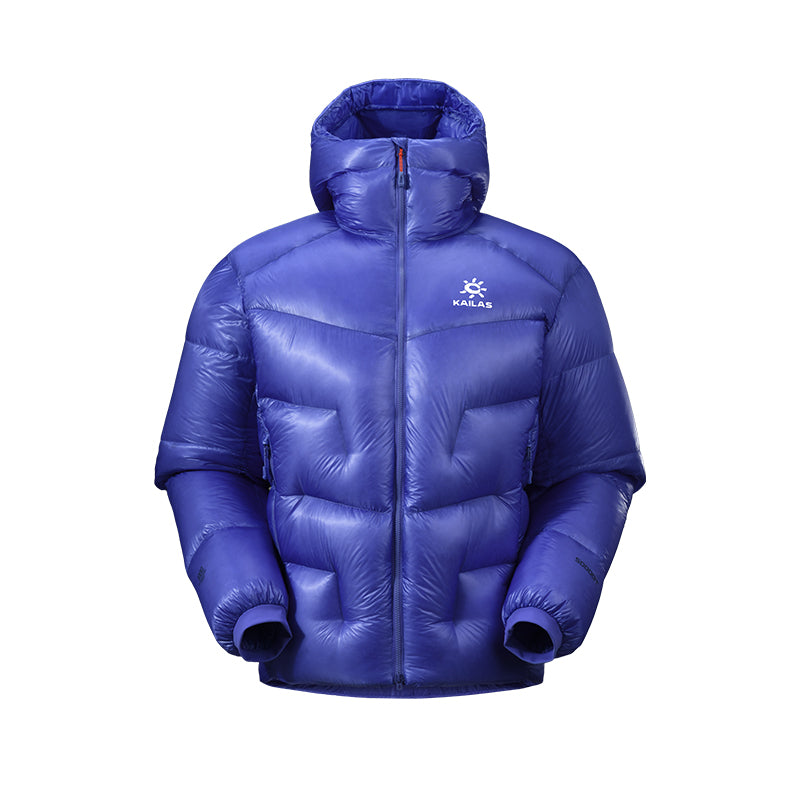 New Kailas 5000GT Alpine 1000FP Hooded Down Jacket Unisex-Color-Lightning Purple