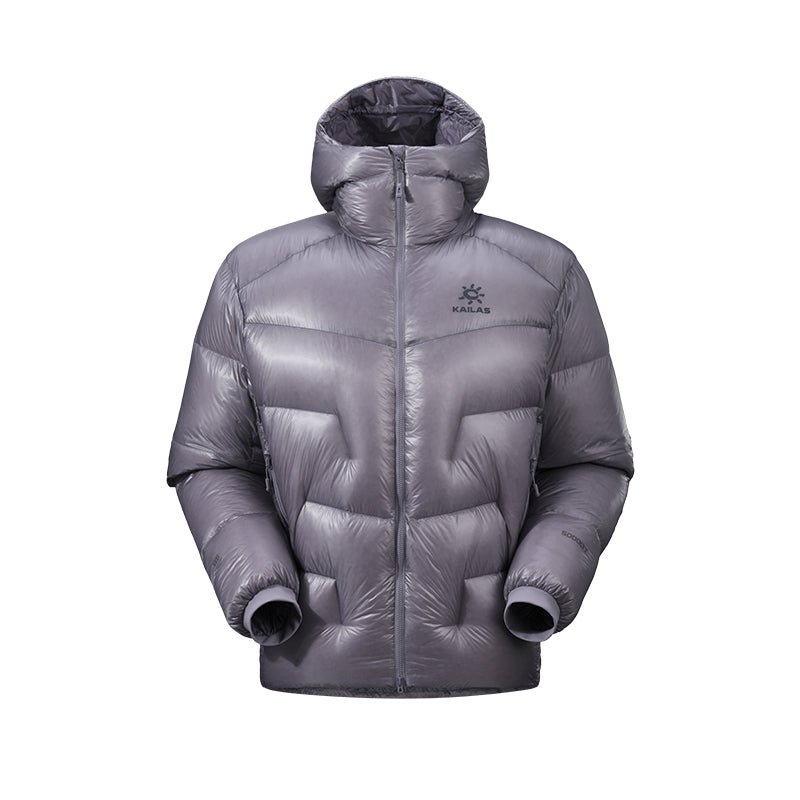 New Kailas 5000GT Alpine 1000FP Hooded Down Jacket Unisex-Color-Mist Purple