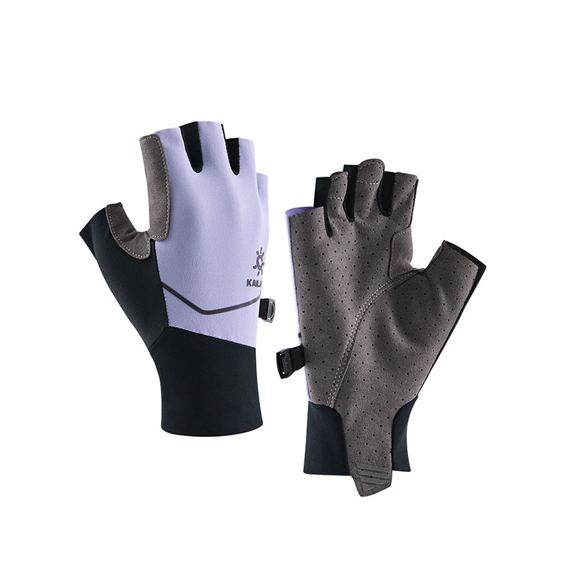 Kailas Half-finger Hiking Gloves Women's-Color-Purple