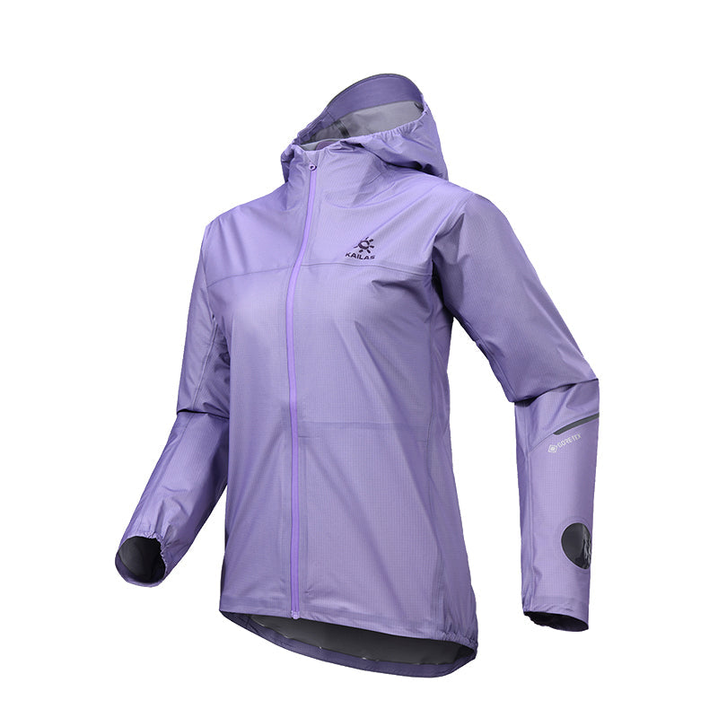 Kailas AERO GTX Trail Running Waterproof Jacket Women's-Color-Purple