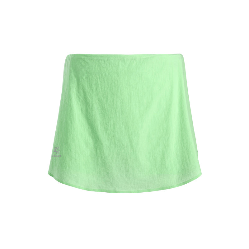 KAILAS FUGA Trail Running Skort Women's (with liner)-Color-Green