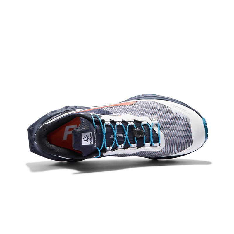 New Kailas FUGA EX 330 Trail Running Shoes Men's-Color-Navy