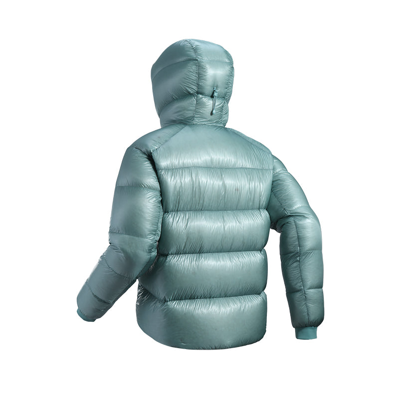 New Kailas 5000GT Alpine 1000FP Hooded Down Jacket Unisex-Color-Lake Blue