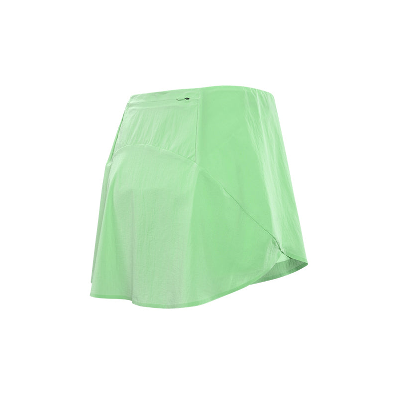 KAILAS FUGA Trail Running Skort Women's (with liner)-Color-Green