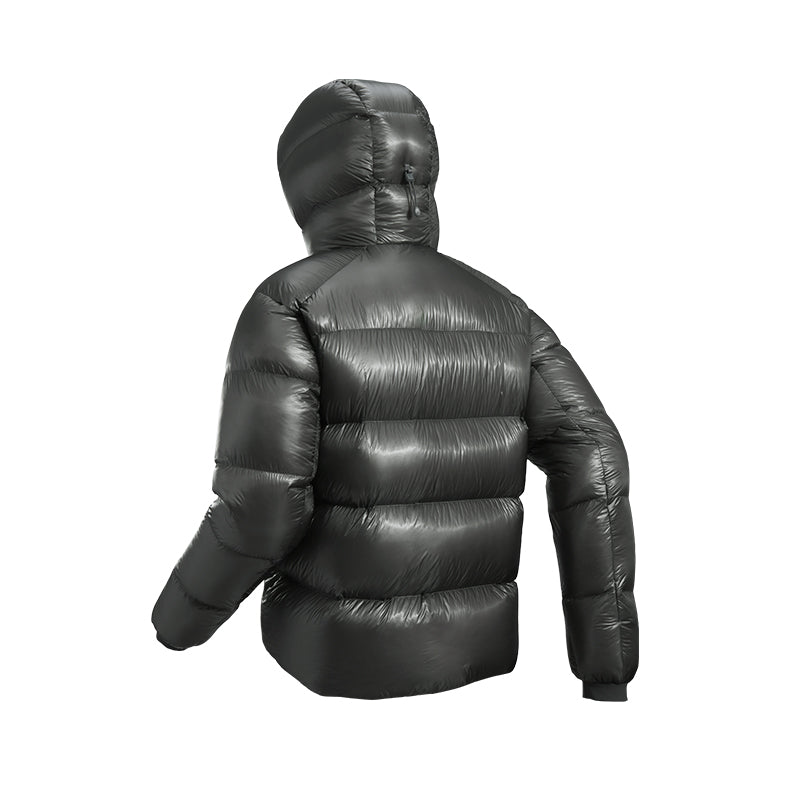 New Kailas 5000GT Alpine 1000FP Hooded Down Jacket Unisex-Color-Flint Gray